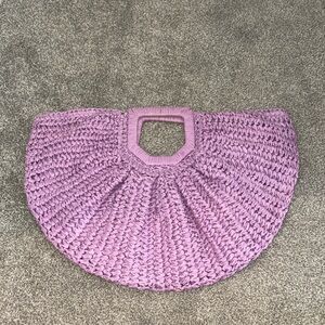 SHEIN wicker purse